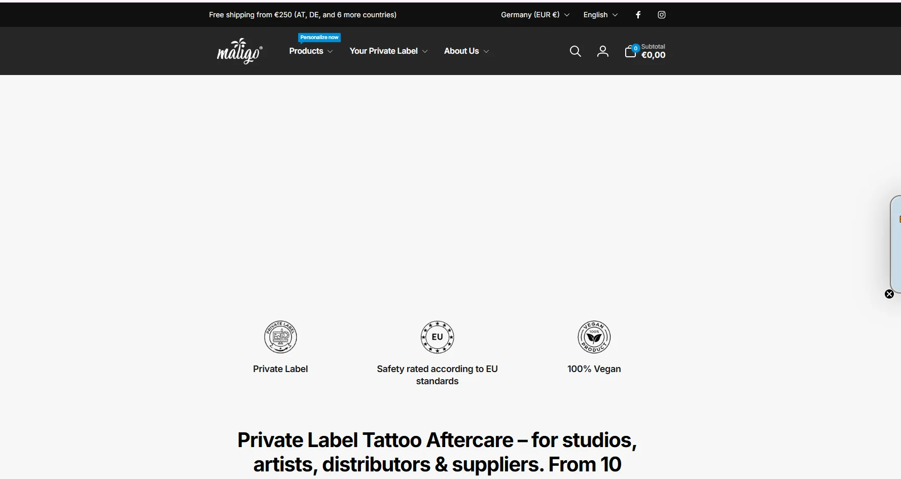 Tattoo Aftercare Products Manufacturers for Private Label Brands